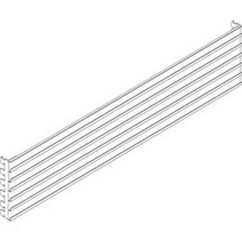 MTS-I Quick Ship Multi-Rail Bin Holder Standard 34"L, Sky Blue